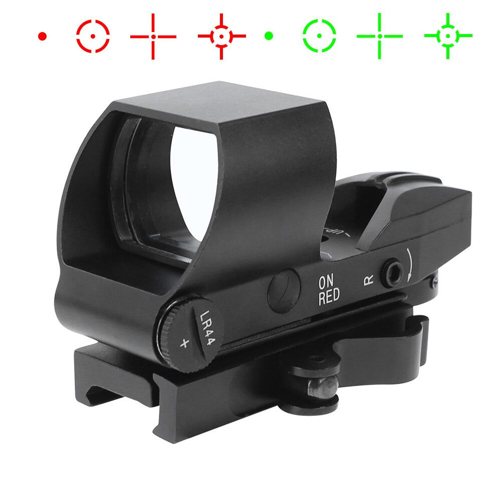 Tactical Reflex Sight Red & Green Dot Sight Airsoft-6