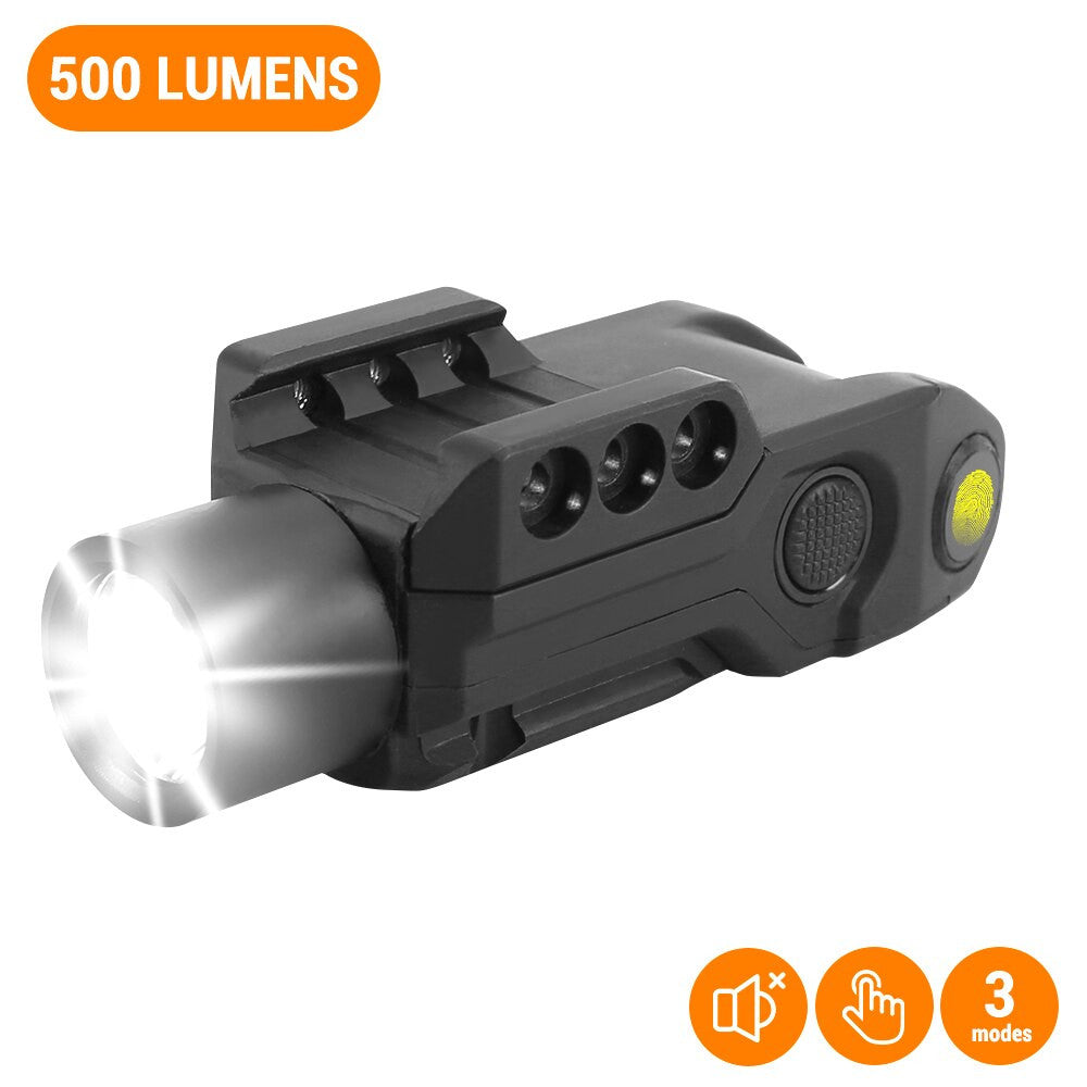 500 Lumens Pistol Light Blue/Green Laser Flashlight Airsoft-6