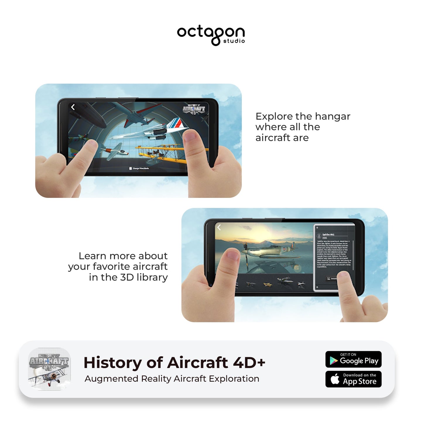 Aircraft 4D+ Augmented Reality Cards-2