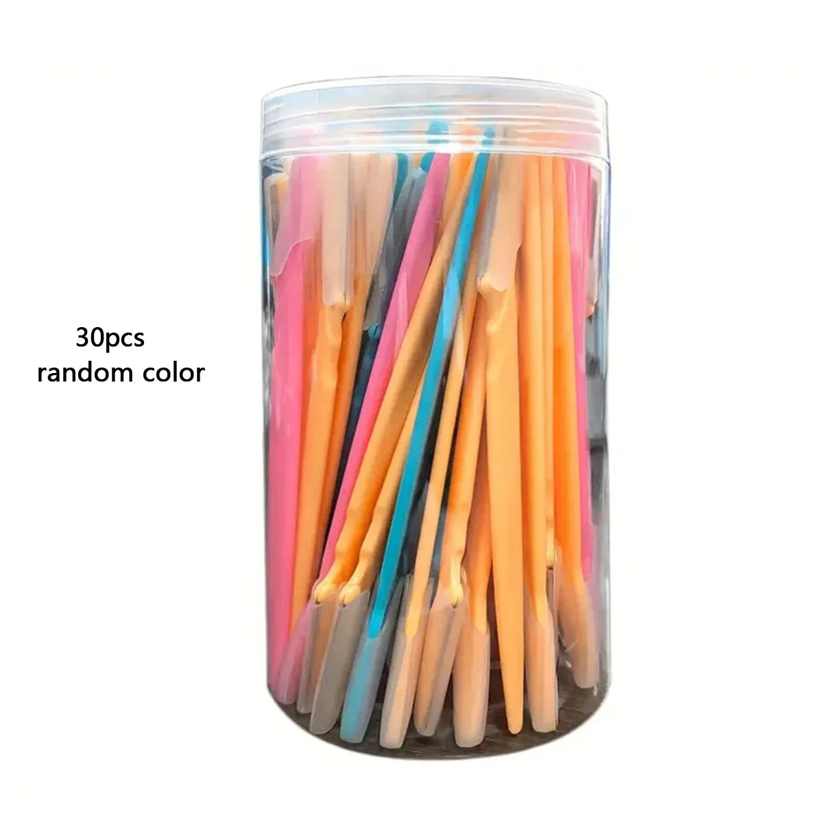 30 Pcs Eyebrow Razors For Women With Precision Safety Cover-5