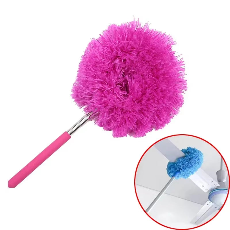 79Cm Microfiber Duster Extendable Duster Ceiling Fan Duster with Extension Pole, Long Handle Dusters ,Can Be Extended up Tools