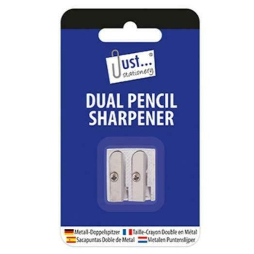 High Quality Metal Dual Pencil Sharpener 2 Pack-0