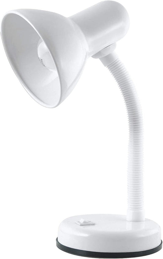 Lloytron 35W Classic Flexi Desk Lamp - White-0