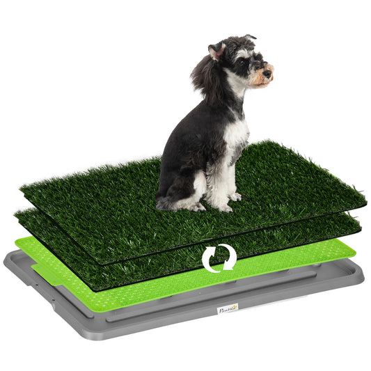 PawHut Artificial Grass Dog Toilet