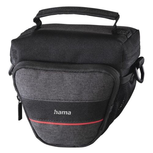 Hama Valletta 90 Colt Camera Case, Belt Loop, Shoulder Strap, Black, 13 x 8 x 11 cm Compartment-0