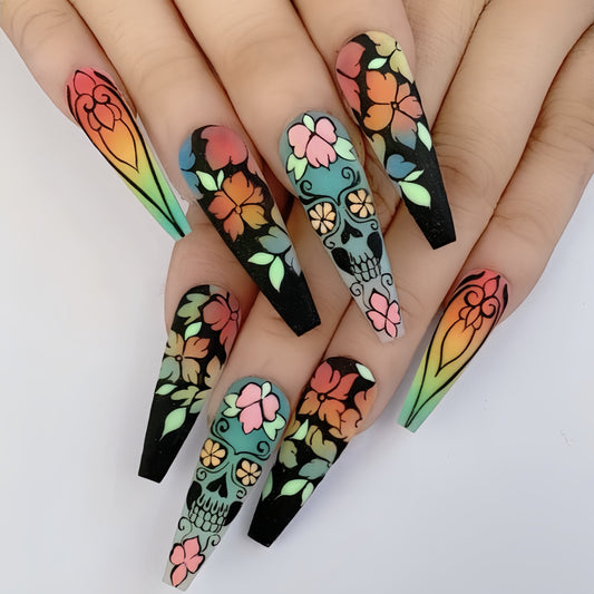 Coffin Press-On Nails-0