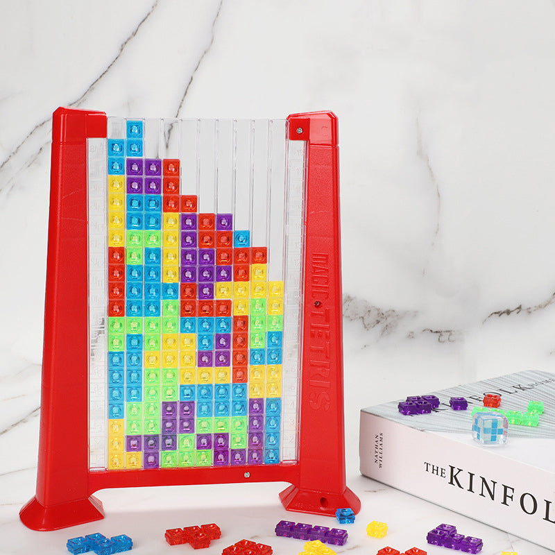 Colorful 3D Puzzle Tangram Math Toy - Educational Montessori Toy-2