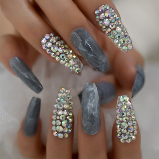 Diamond nail sequins-0