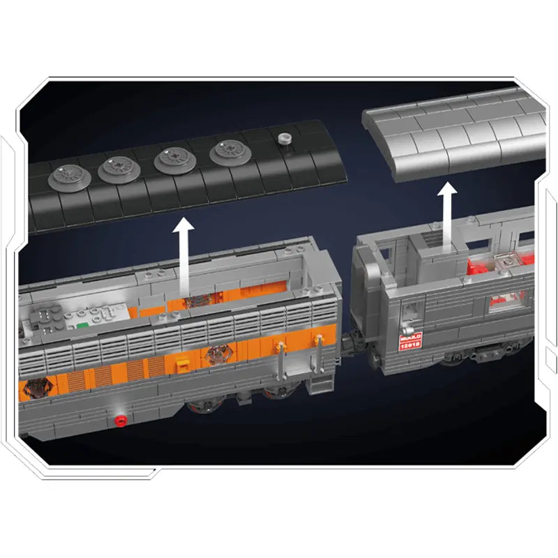 EMD F7 LOCOMOTIVE 1540PCS-3