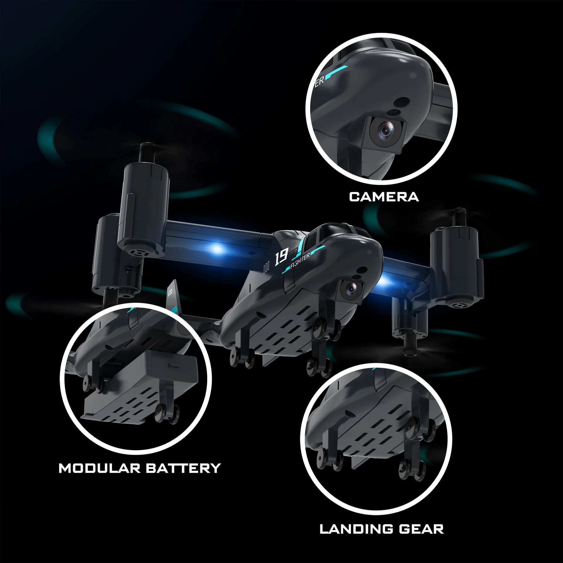 Exciting LM19 Mini RC Drone-4