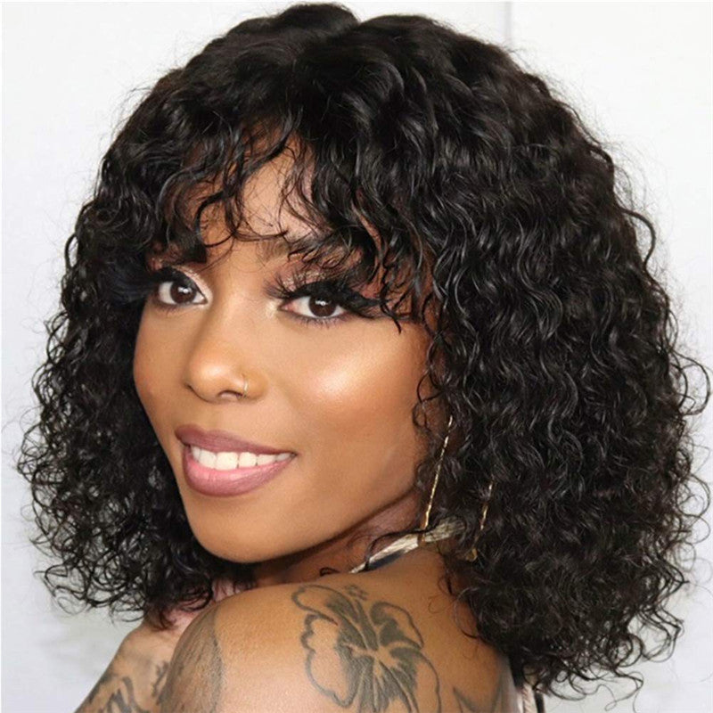 Exotic Style Short Curly Wig for Women-1