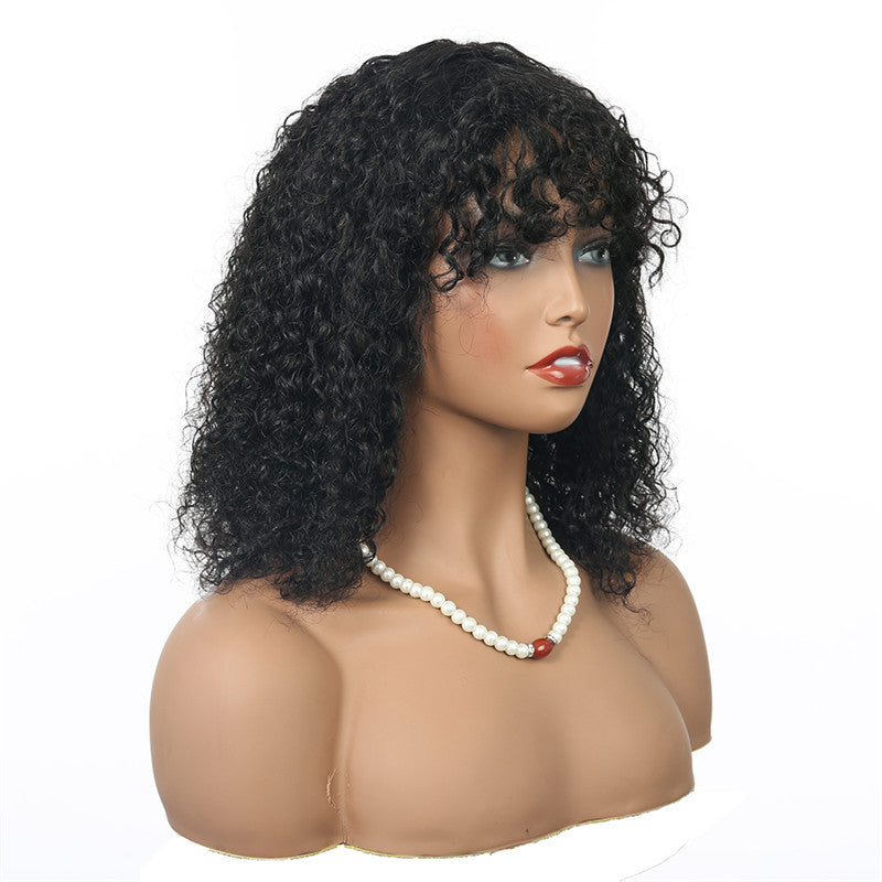Exotic Style Short Curly Wig for Women-4
