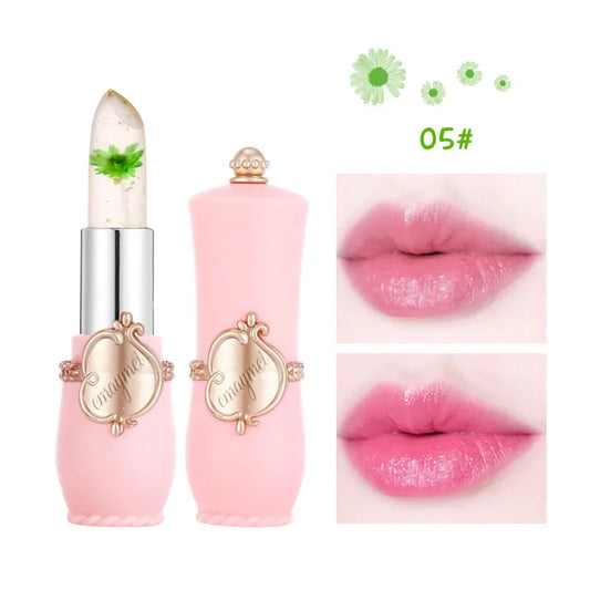 Flower Transparent Lipstick Moisturizer Crystal Jelly-10