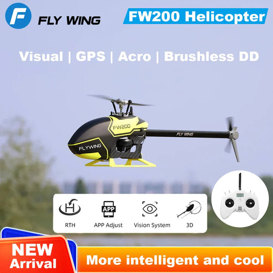 Flywing FW200 Smart GPS RC Helicopter-0