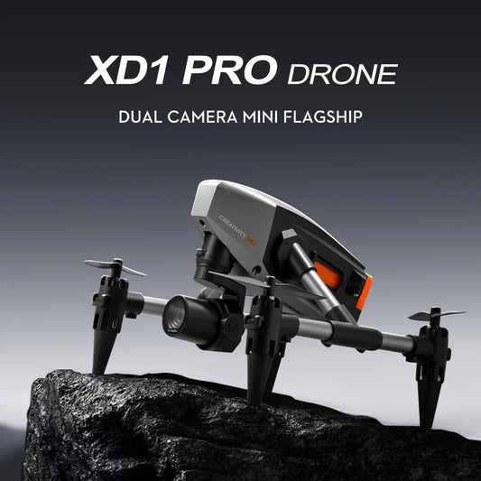 Foldable XD1 Mini Drone with Dual HD Cameras-0