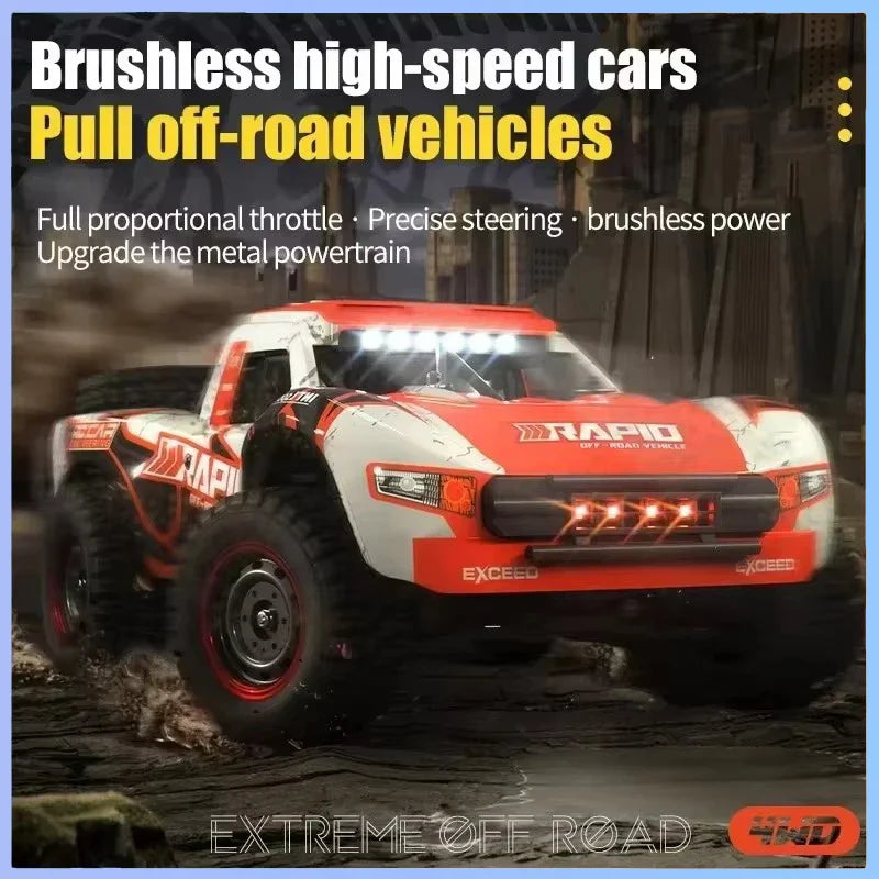 GANGYINGBAO JJRC Q130 1:16 70KM/H High-Speed 4WD Brushless RC Car-2