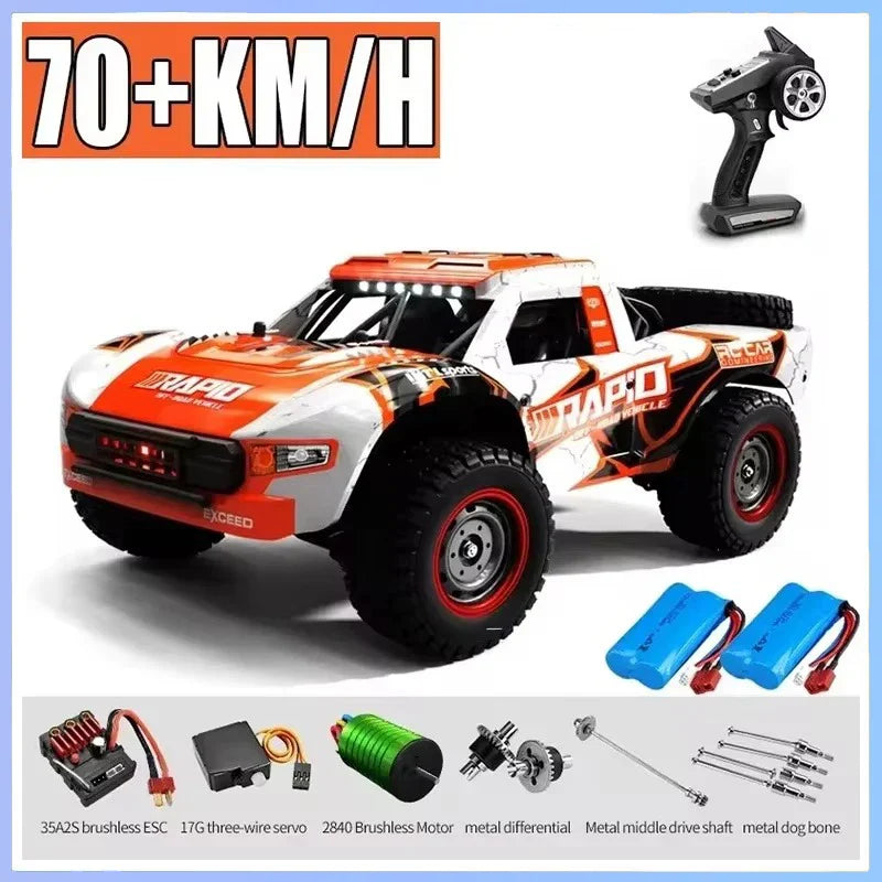 GANGYINGBAO JJRC Q130 1:16 70KM/H High-Speed 4WD Brushless RC Car-5
