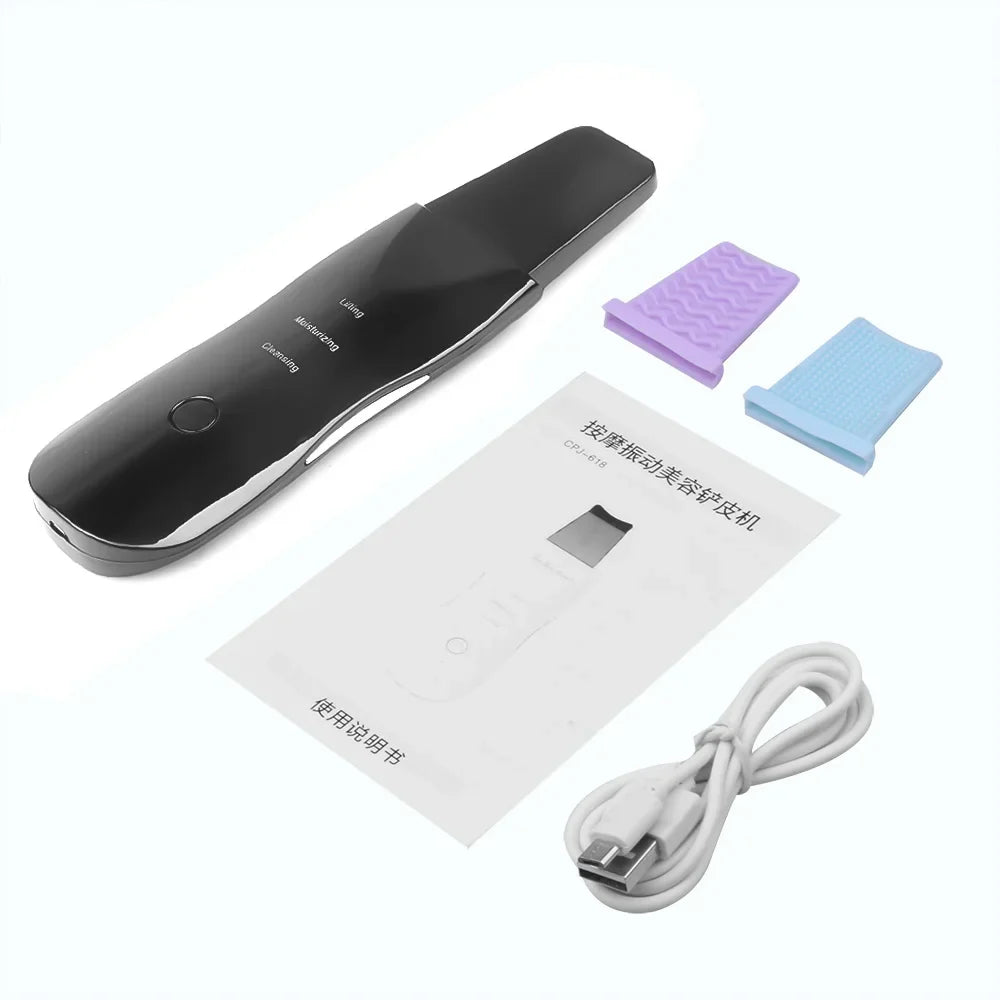 Ultrasonic Skin Scrubber Deep Facial Cleaner-5