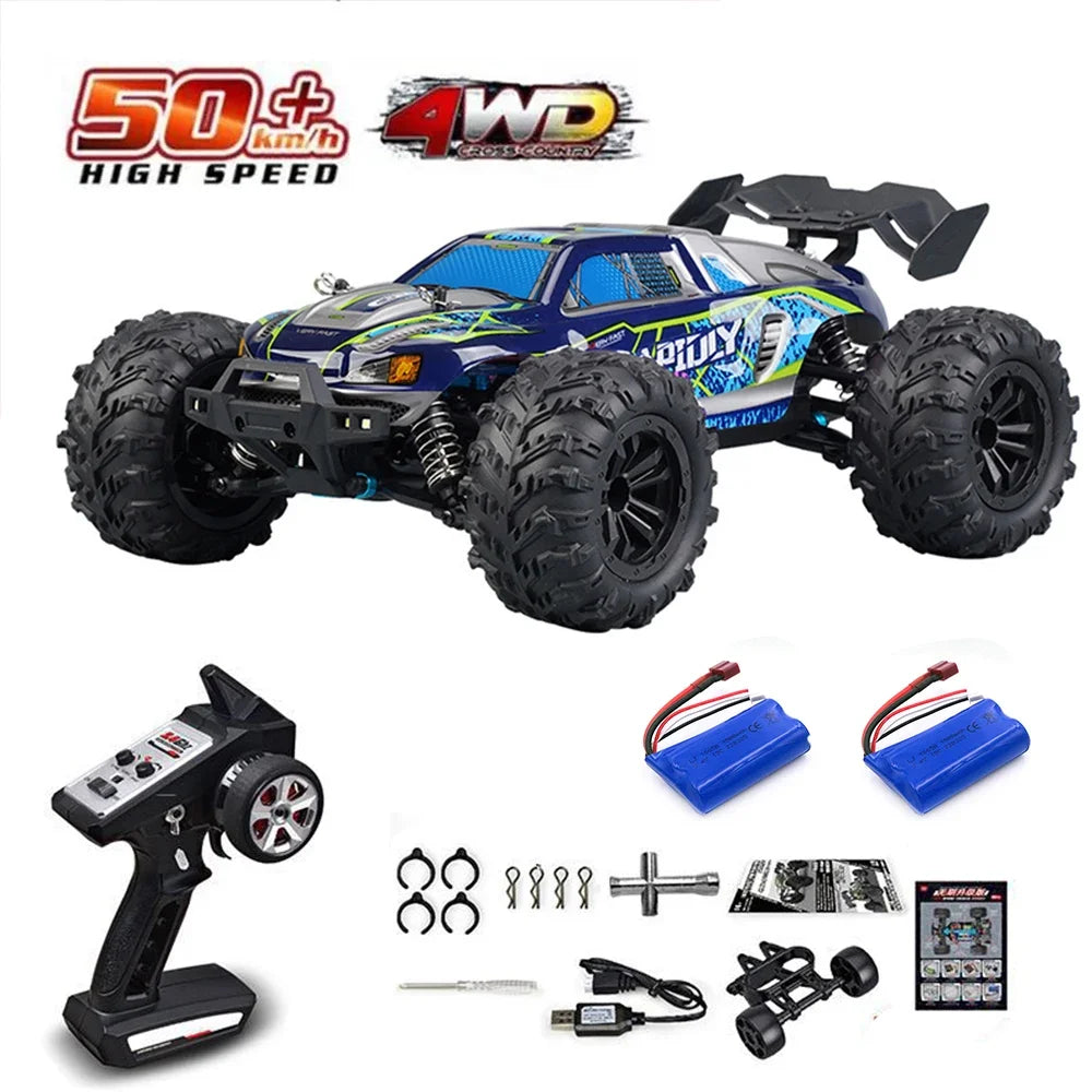 High-Speed 1:16 4WD Drift RC Car with LED - 75KM/H Monster Truck-12