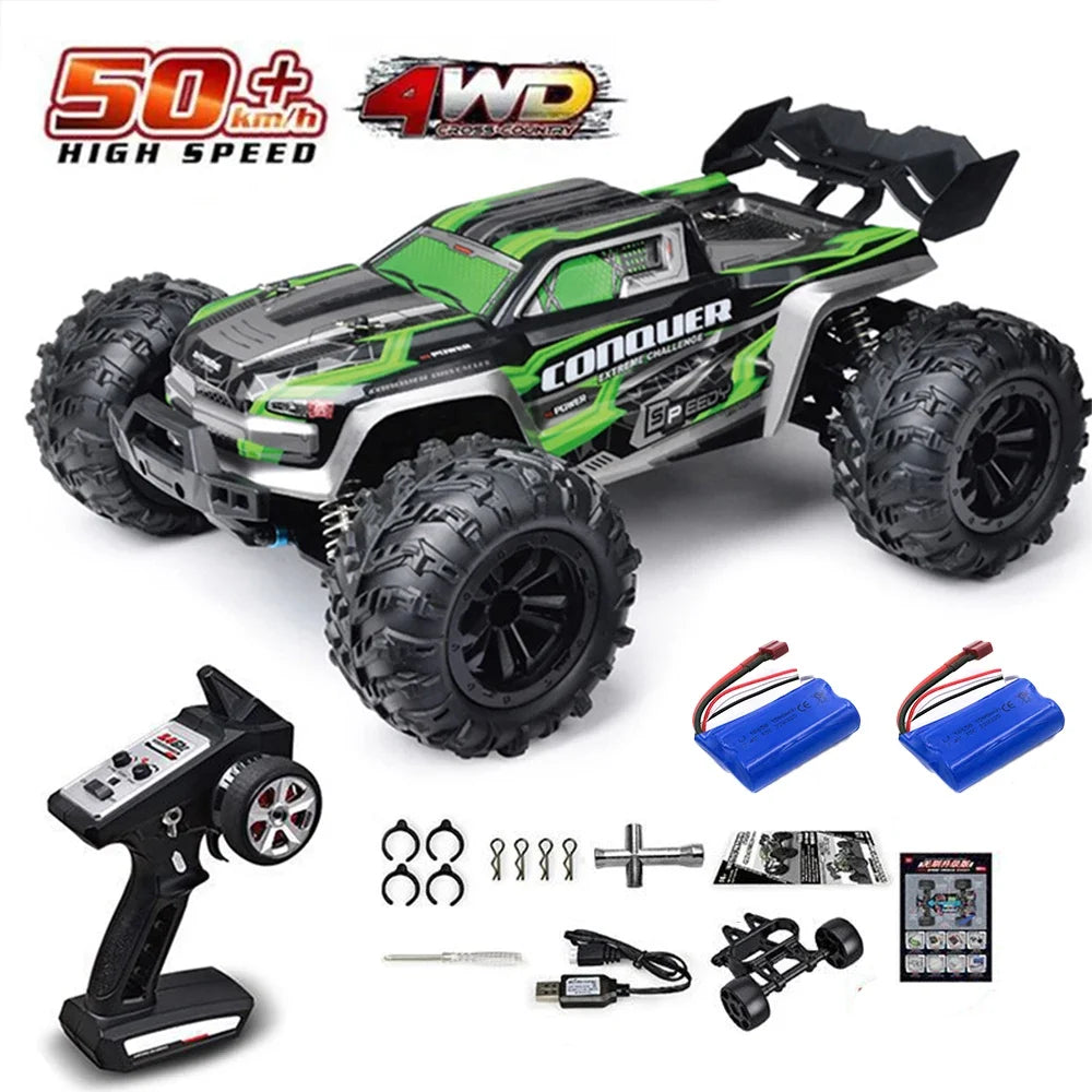 High-Speed 1:16 4WD Drift RC Car with LED - 75KM/H Monster Truck-18