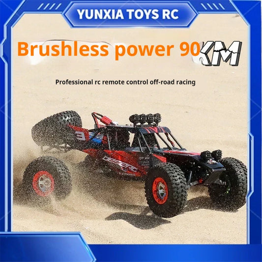 High-Speed 4WD RC Climbing Car with Remote Control & Charger-0