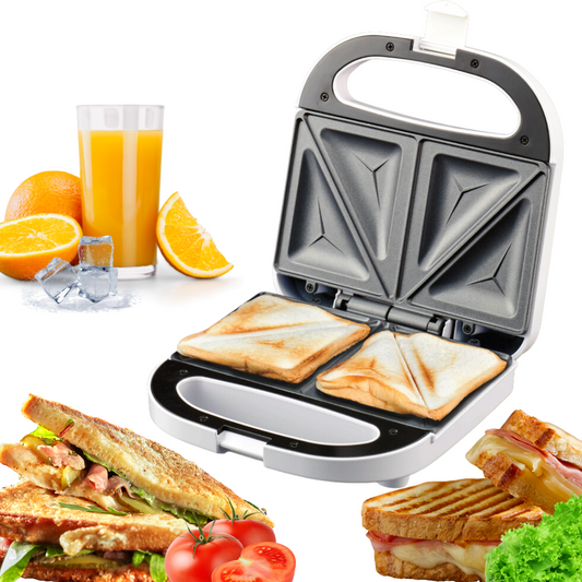Domestic King 2 Slice White Sandwich Maker 750W - DK18100-0