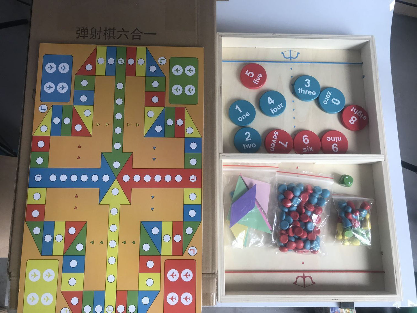 Interactive Wooden Chess Set for Parent-Child Educational Fun-8