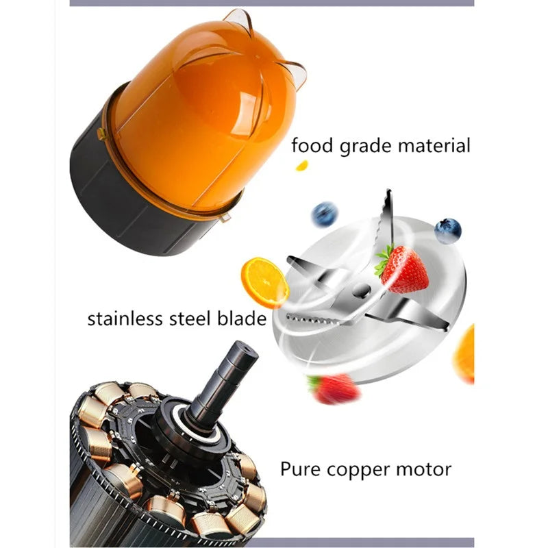 Juicer Mini Household Automatic Blender-1