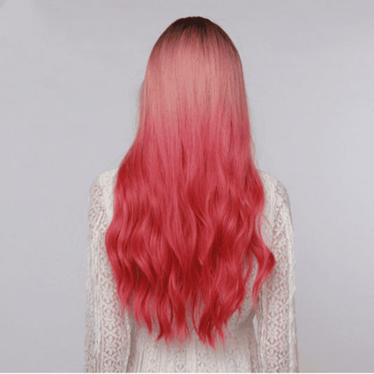 Long Curly Wig with Bangs for Women-0