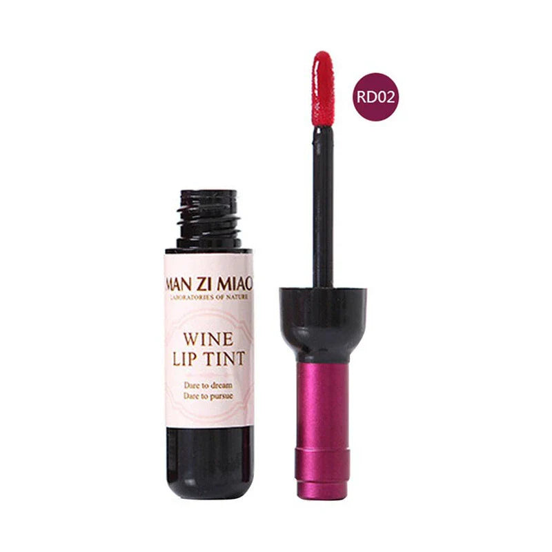 Matte Liquid Lipstick Red Wine Bottle Shaped Lip Gloss-6