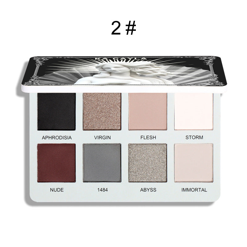 Matte Pearl Glitter Eyeshadow Palette-2