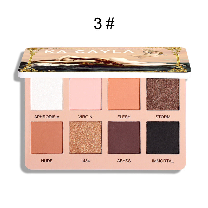 Matte Pearl Glitter Eyeshadow Palette-3