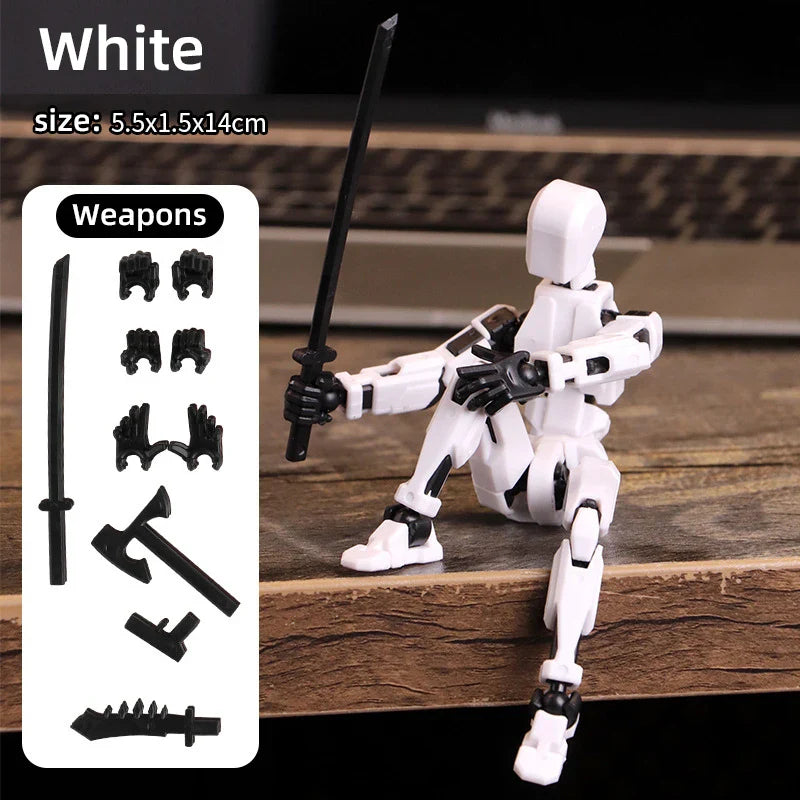 Multi-Jointed 3D Printed Robot Figurines-3