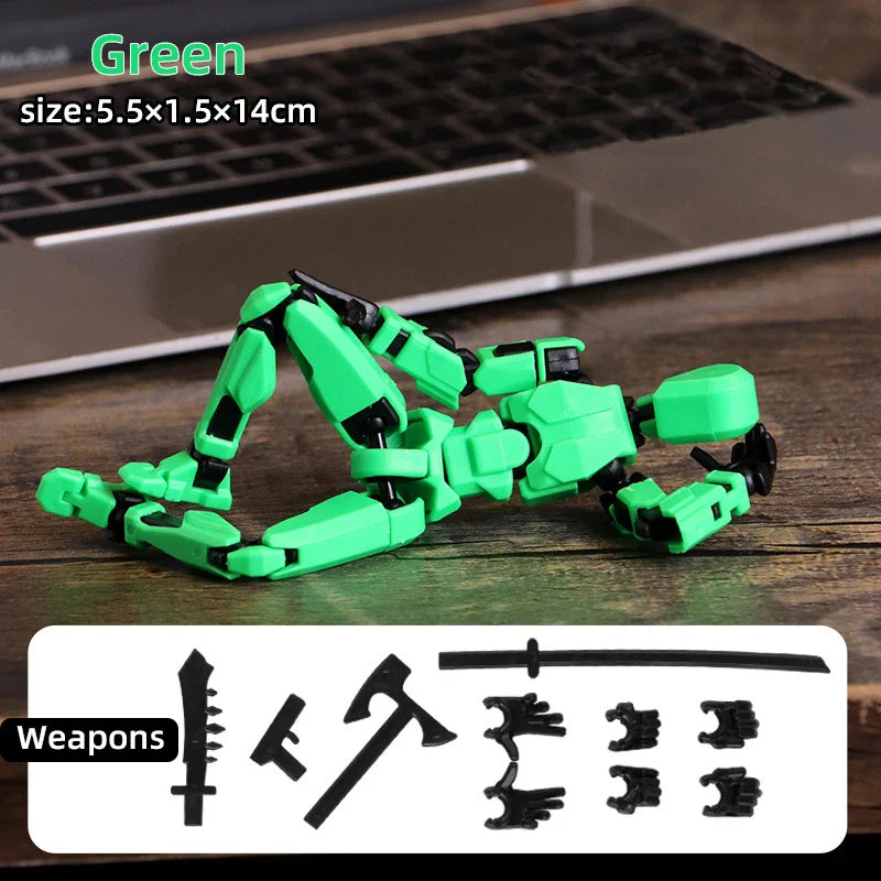 Multi-Jointed 3D Printed Robot Figurines-5