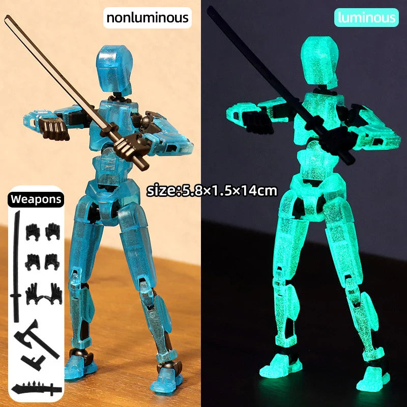 Multi-Jointed 3D Printed Robot Figurines-6