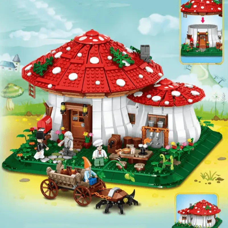 Mushroom House 2232pcs-4