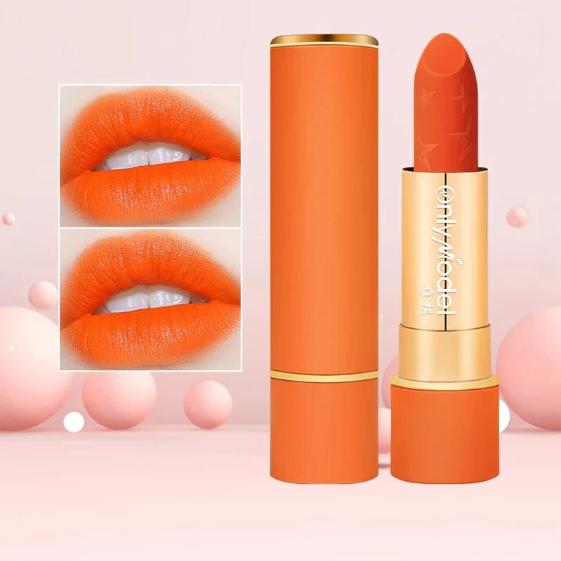 Orange Lipstick-1