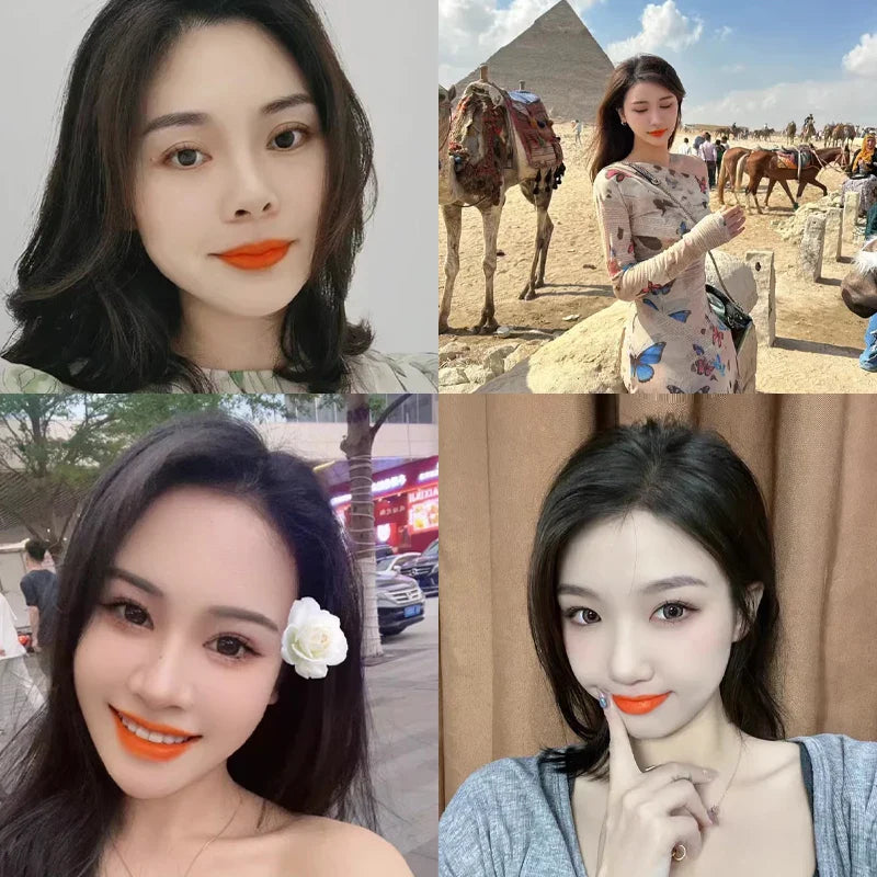 Orange Lipstick-2