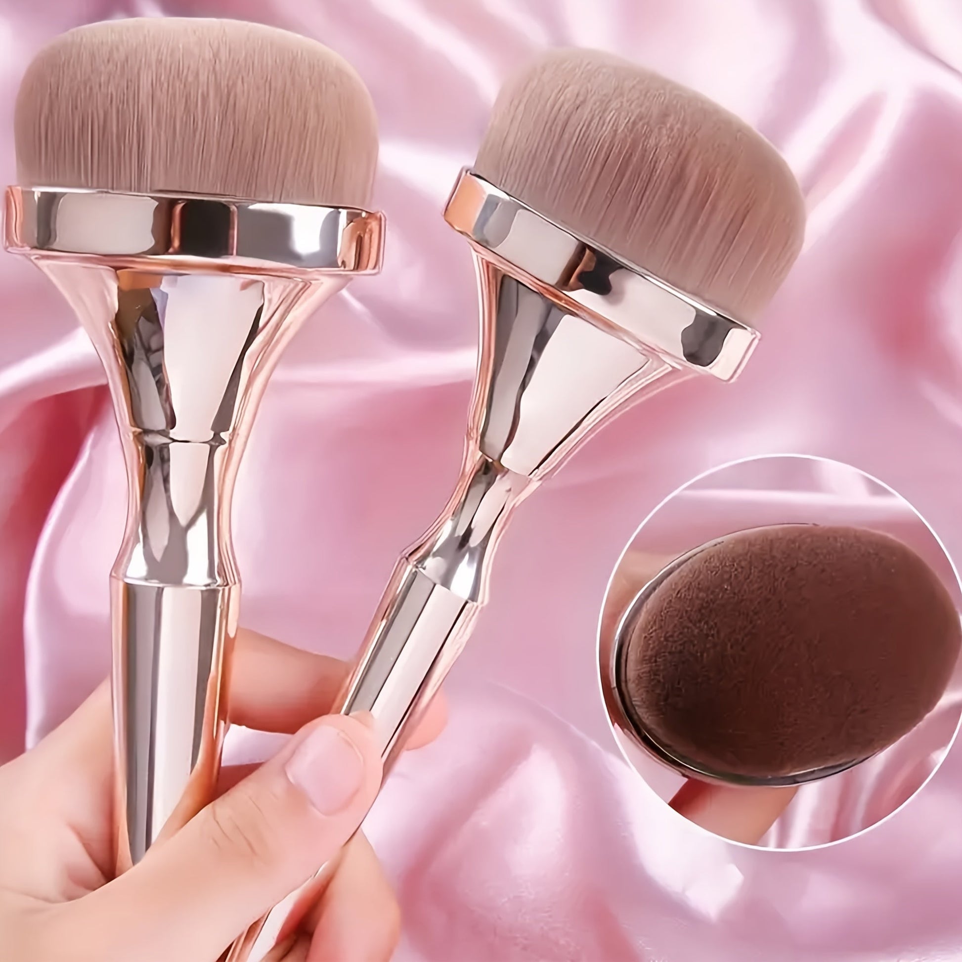 Oval Makeup Brush Set-1