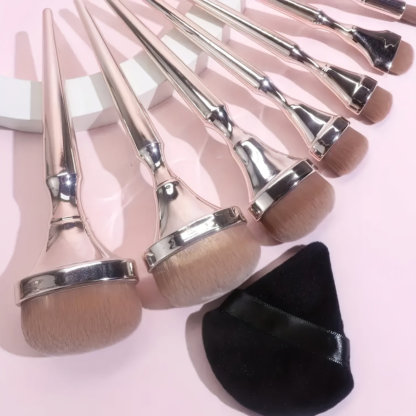Oval Makeup Brush Set-2