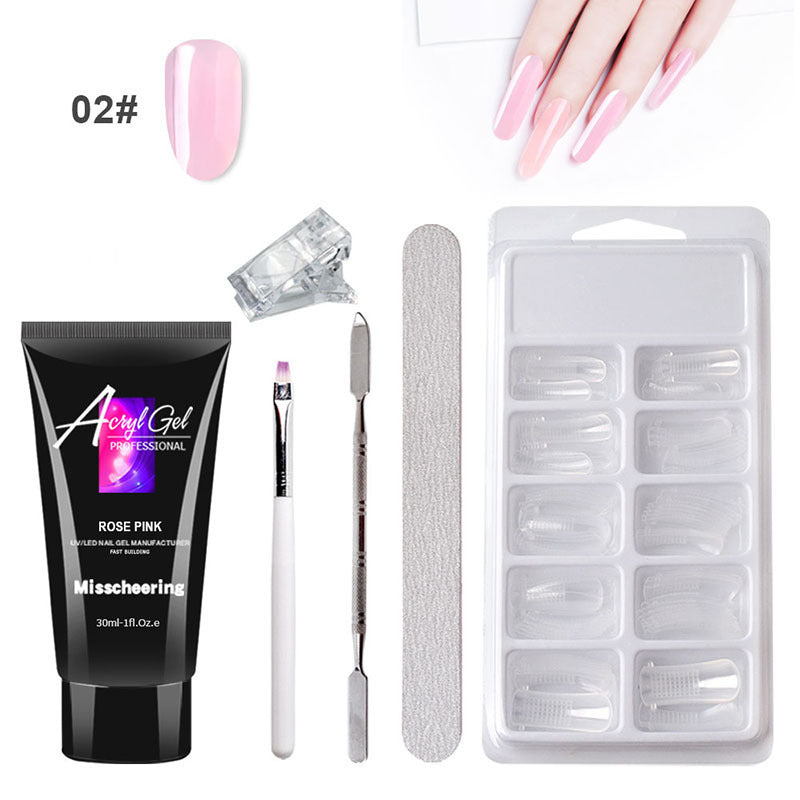 Painless Extension Gel Nail Art-1
