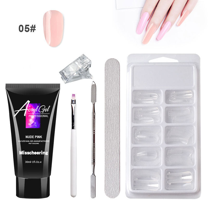 Painless Extension Gel Nail Art-2