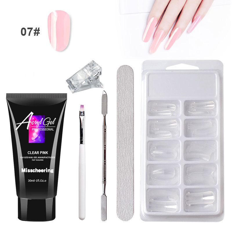 Painless Extension Gel Nail Art-4