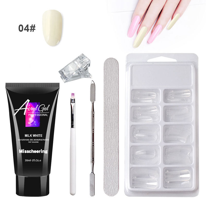 Painless Extension Gel Nail Art-7