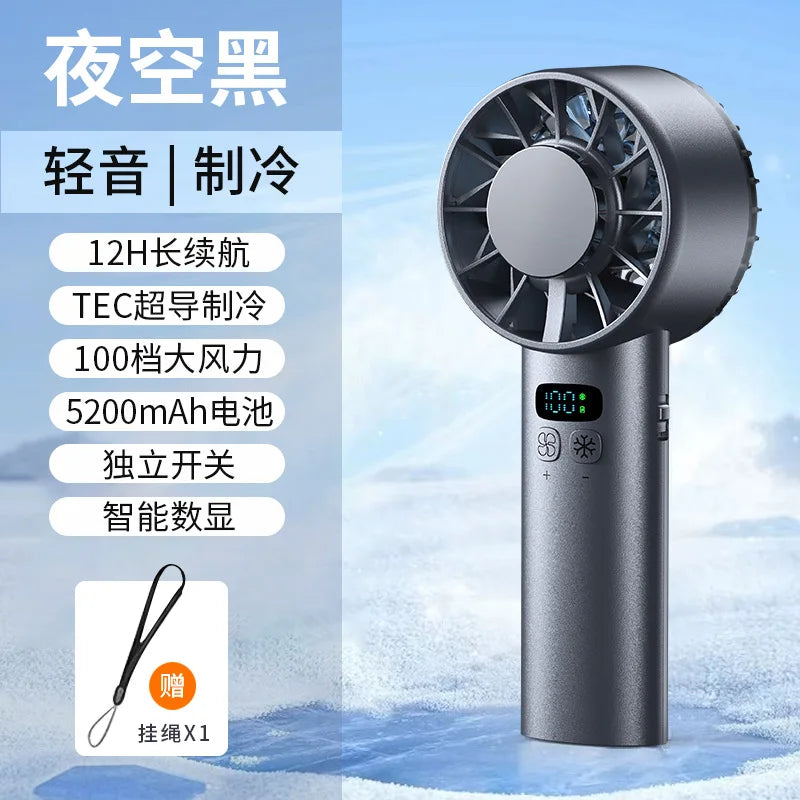 Portable USB Rechargeable Handheld Fan-5