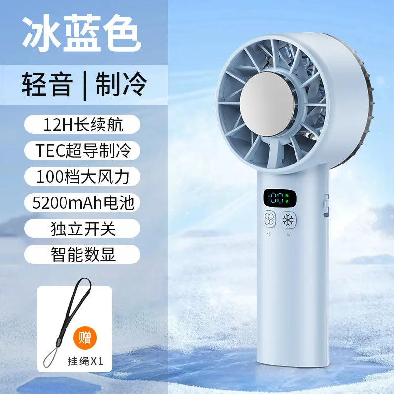 Portable USB Rechargeable Handheld Fan-7