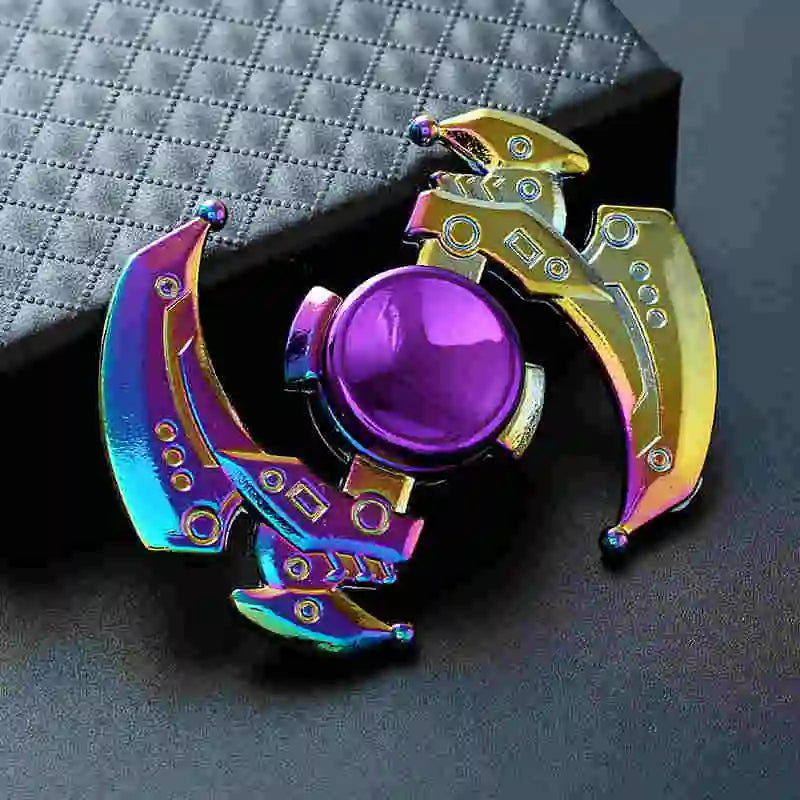 Rainbow Fidget Metal Spinner High Speed Stress Relief-18