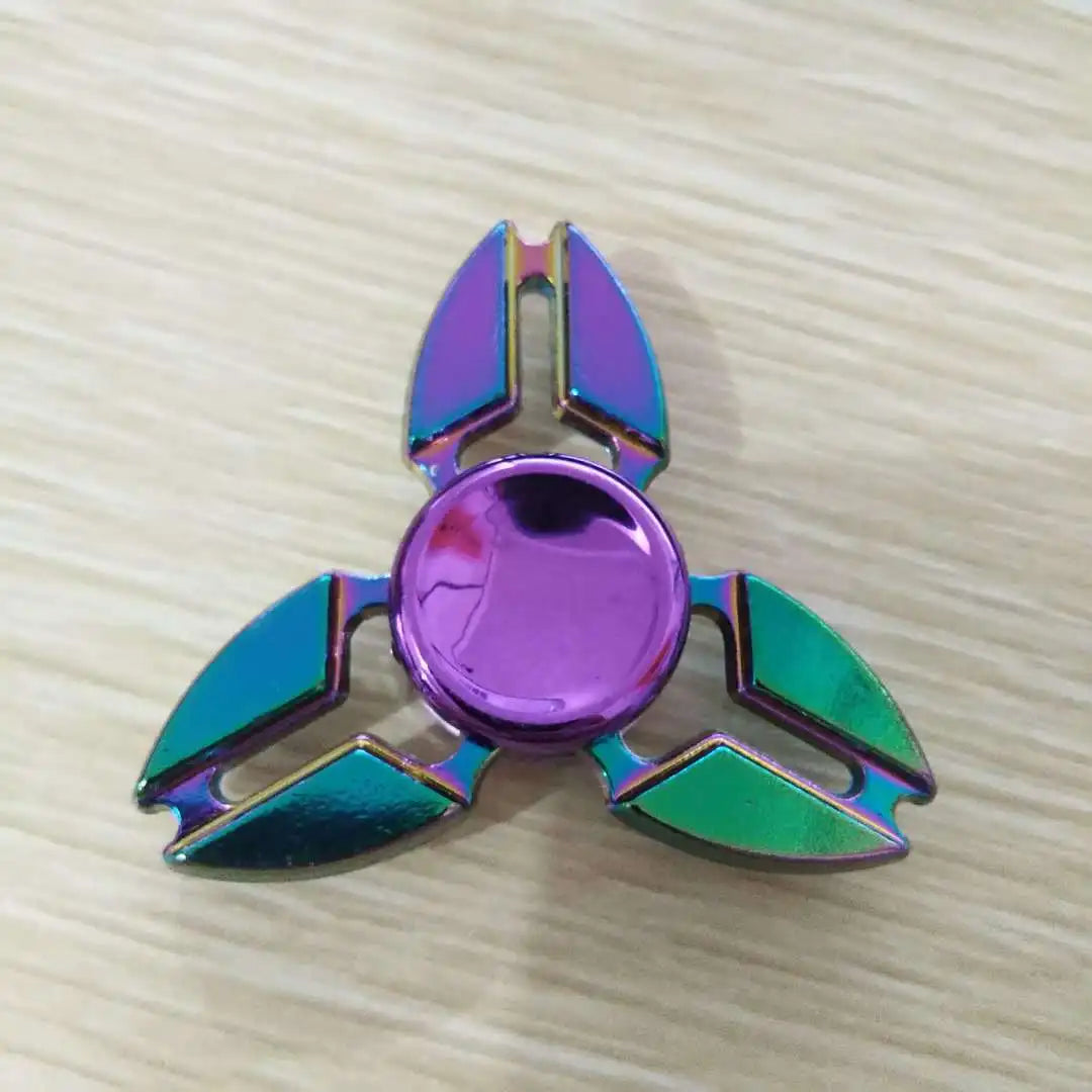 Rainbow Fidget Metal Spinner High Speed Stress Relief-20