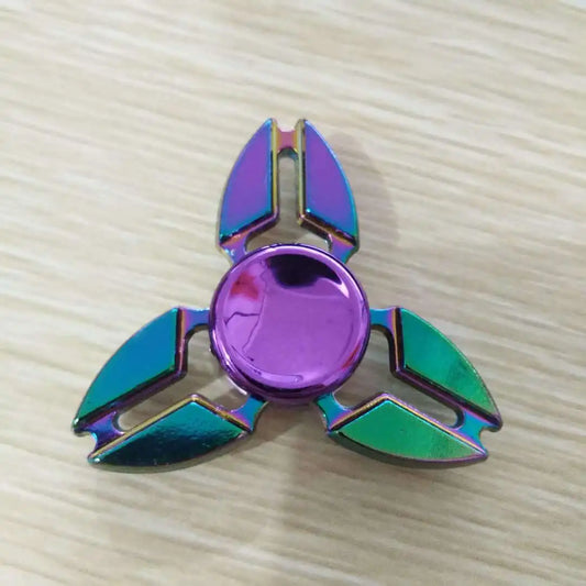 Rainbow Fidget Metal Spinner High Speed Stress Relief-20