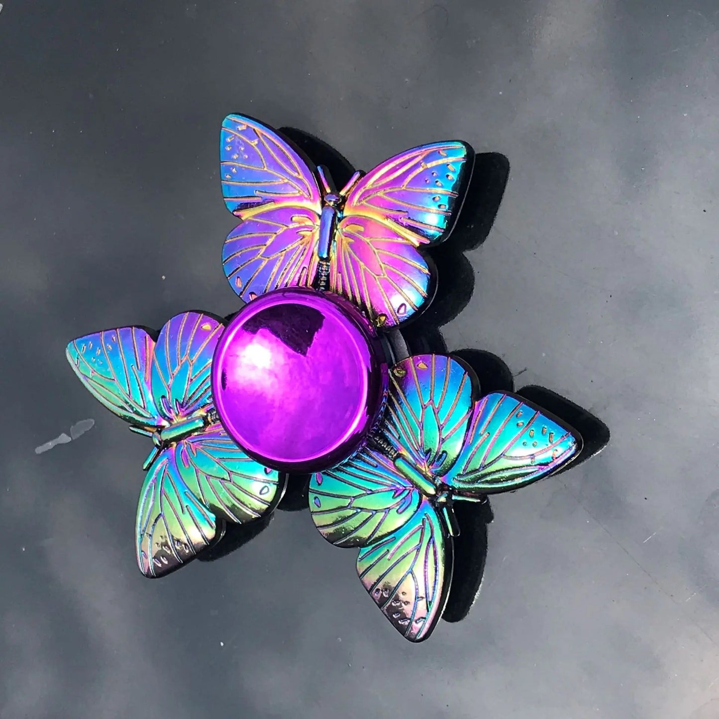 Rainbow Fidget Metal Spinner High Speed Stress Relief-7